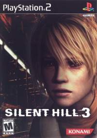 Silent Hill 3 Playstation 2 US box art